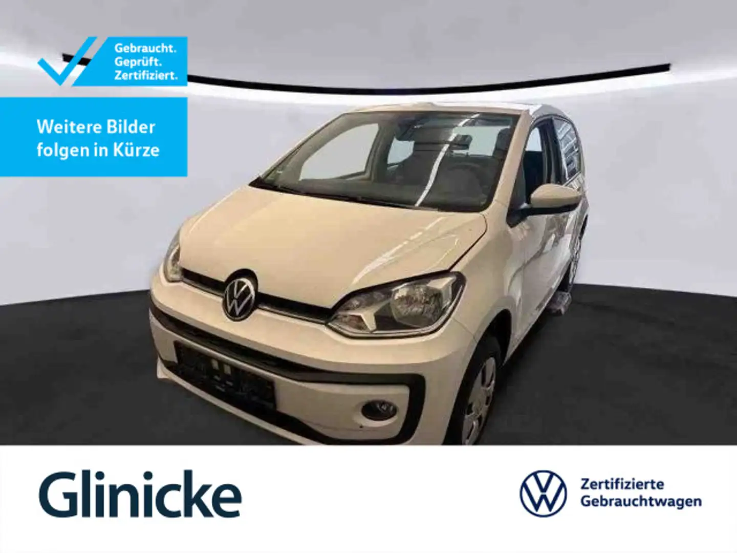 Volkswagen up! move 1.0 MPI GRA+Rückfahrk.+Klima+Sitzhz.+DA Blanc - 1