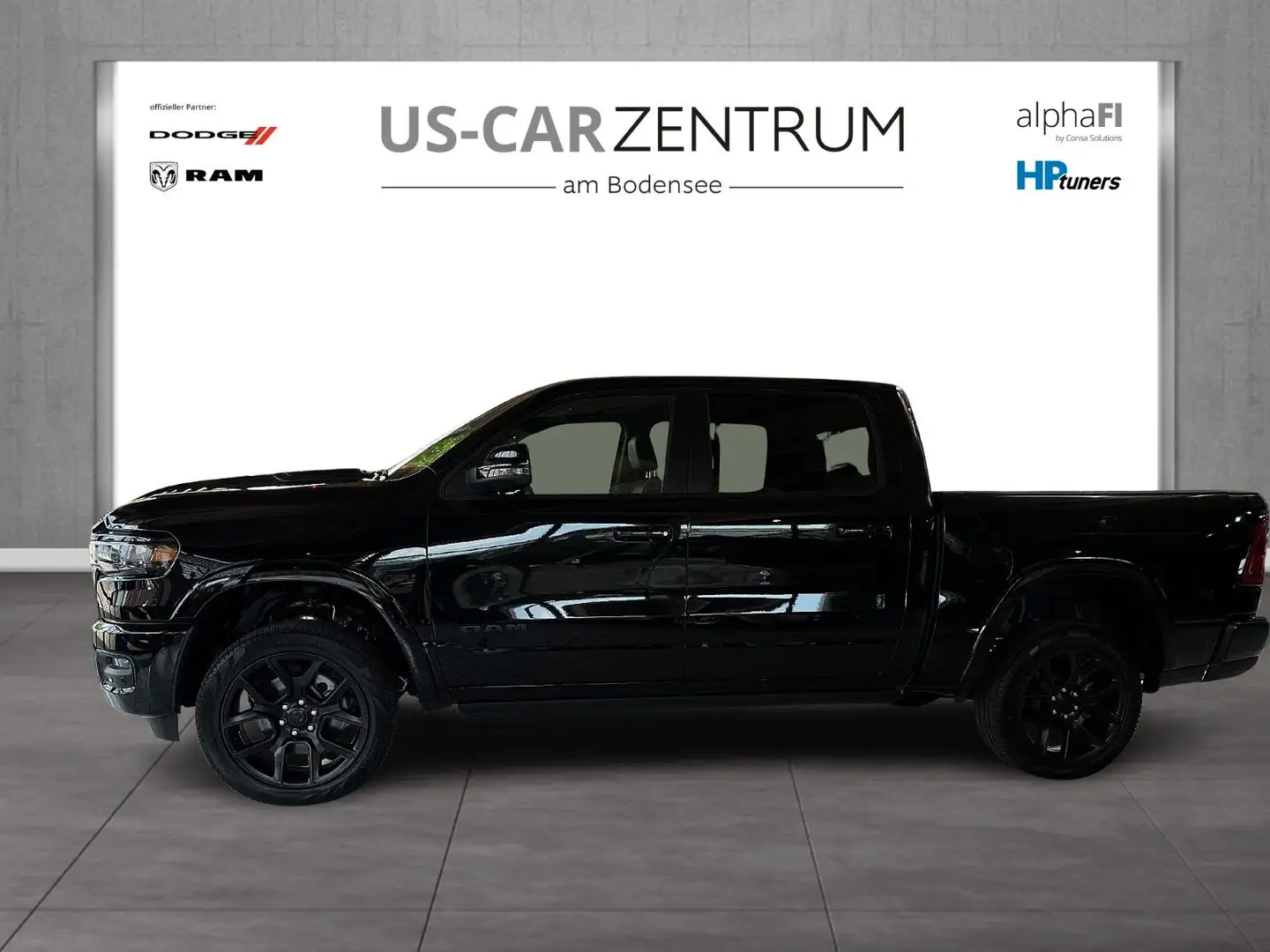 Dodge RAM 2025 Laramie Night Premium * RAMBOX*LUFTFAHR Schwarz - 2