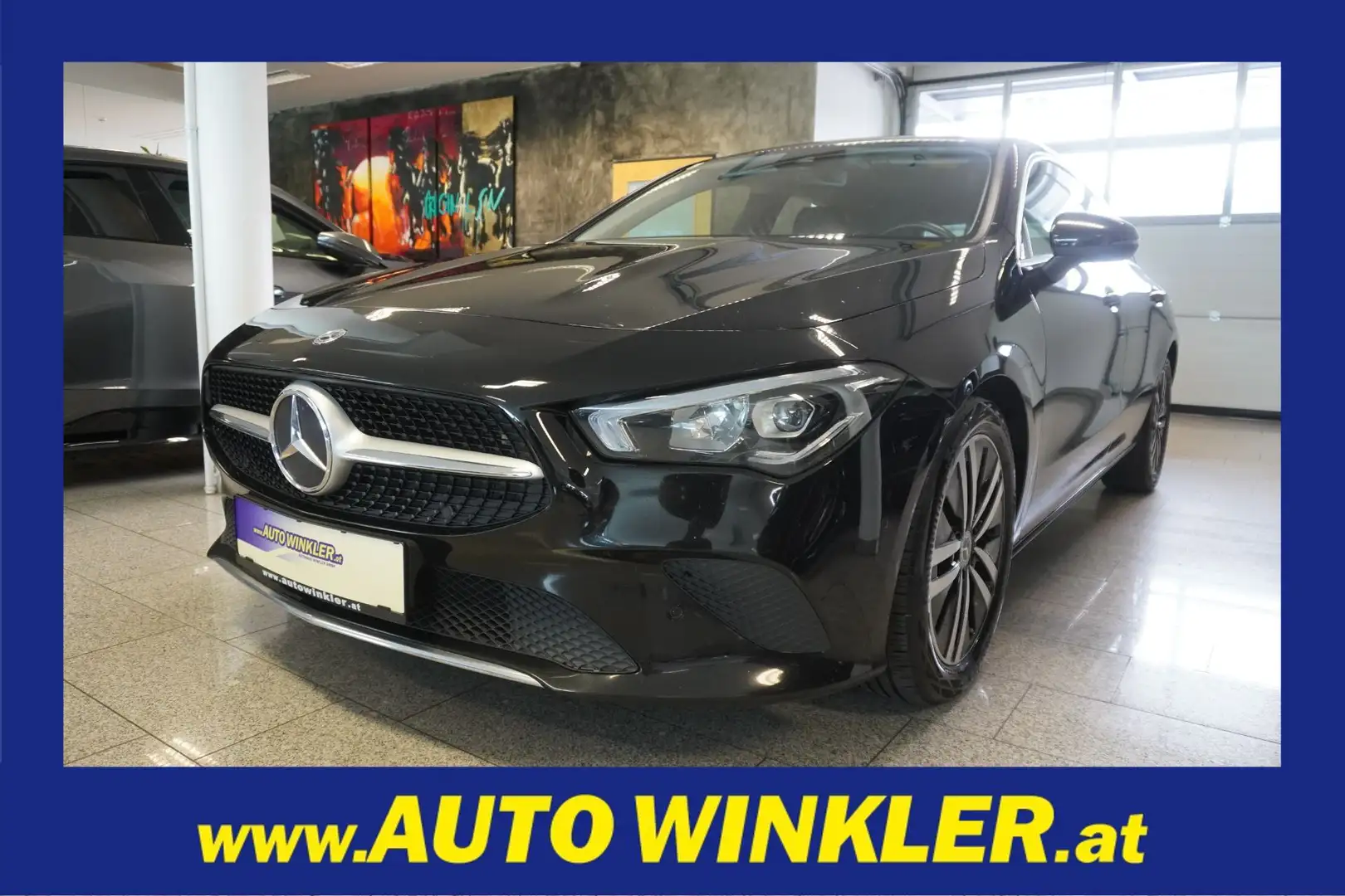 Mercedes-Benz CLA 200 d 4Matic Virtual/Navi/LED/Distronic Schwarz - 1