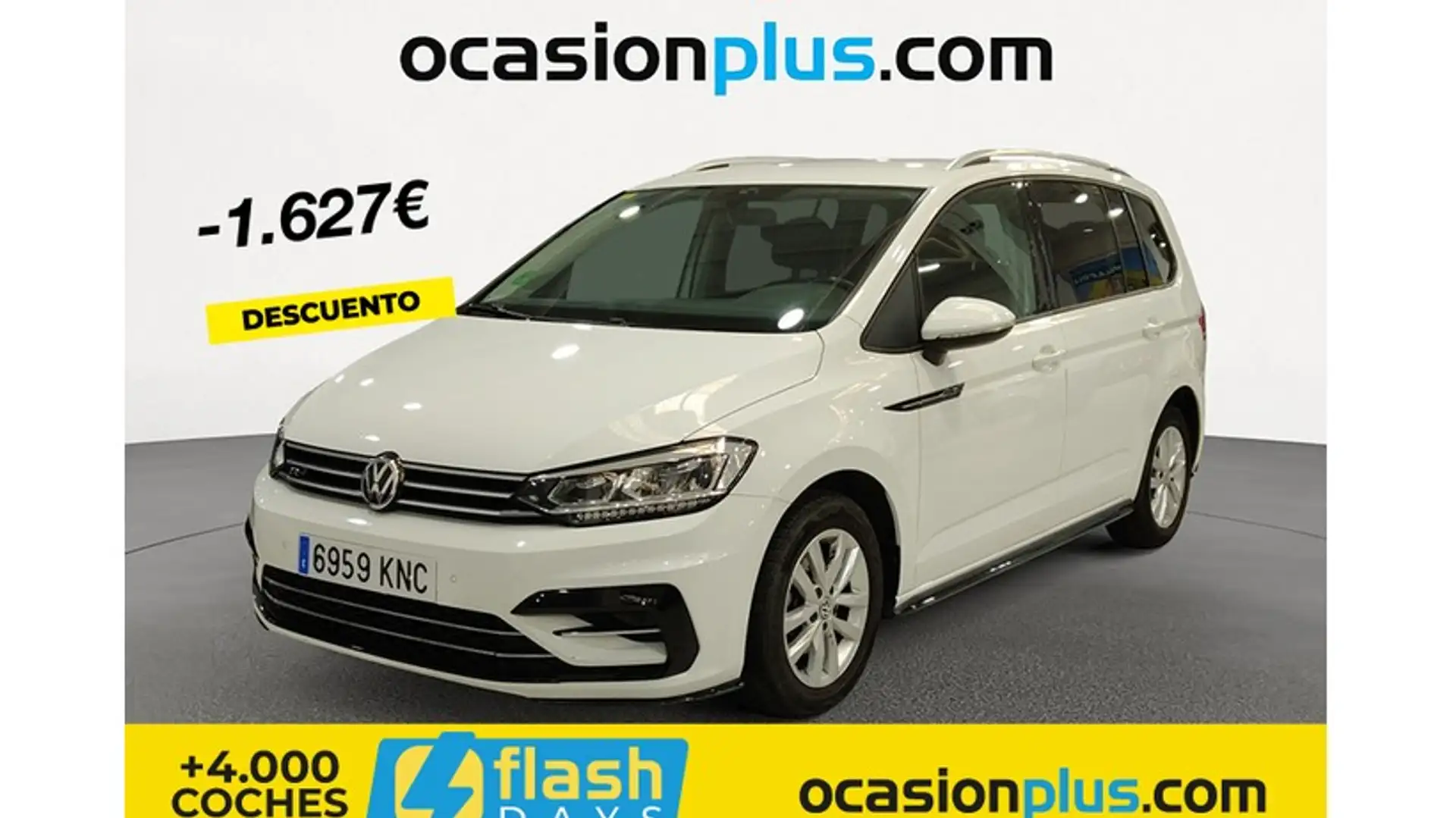 Volkswagen Touran 1.6TDI CR BMT Advance 85kW Blanco - 1