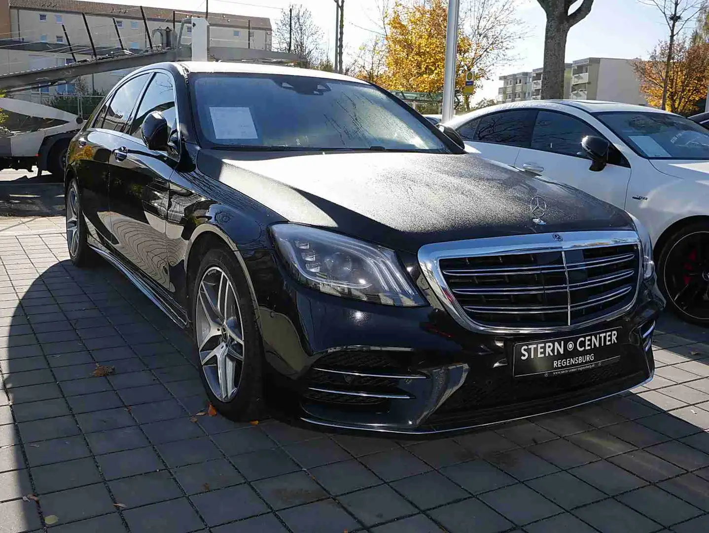 Mercedes-Benz S 400 d 4M Limo lang+AMG+DIST+HUD+PANO+4xMASSAGE Schwarz - 2