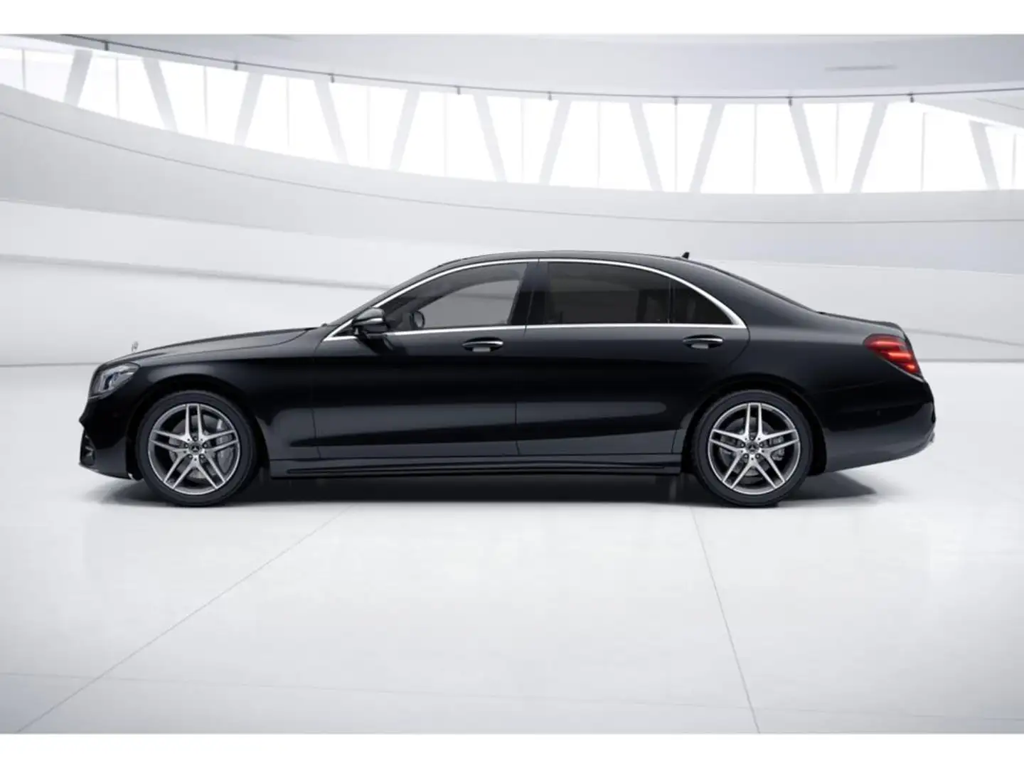 Mercedes-Benz S 400 d 4MATIC Limousine lang LED Sitzklima AMG Schwarz - 2