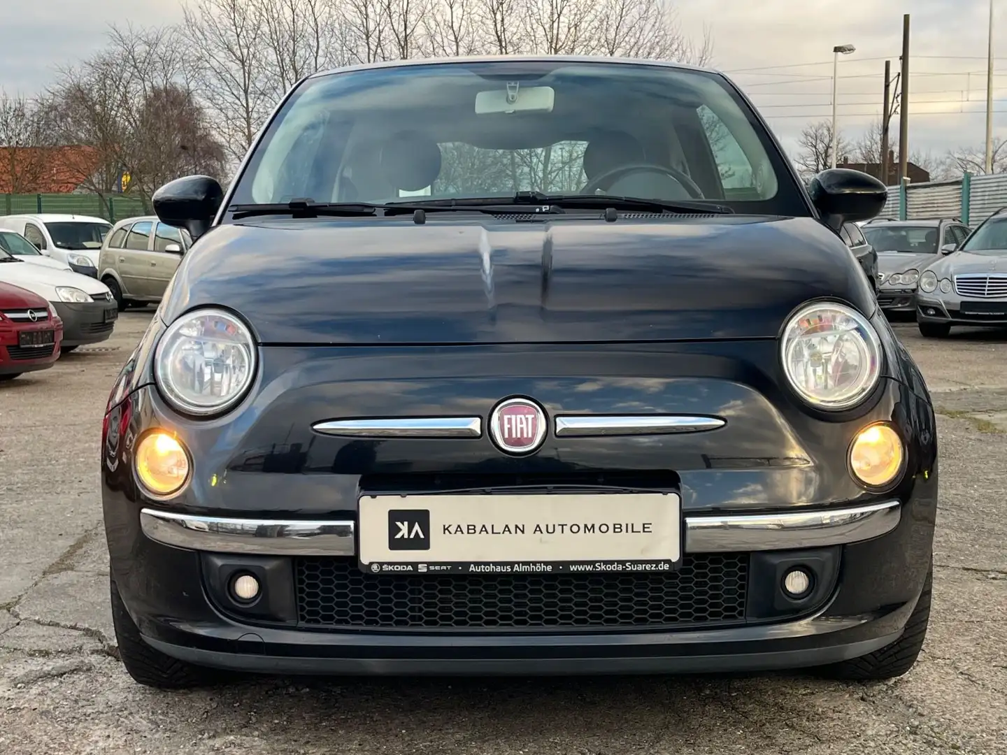 Fiat 500 1.2 Lounge°Pano°Klima° Schwarz - 2