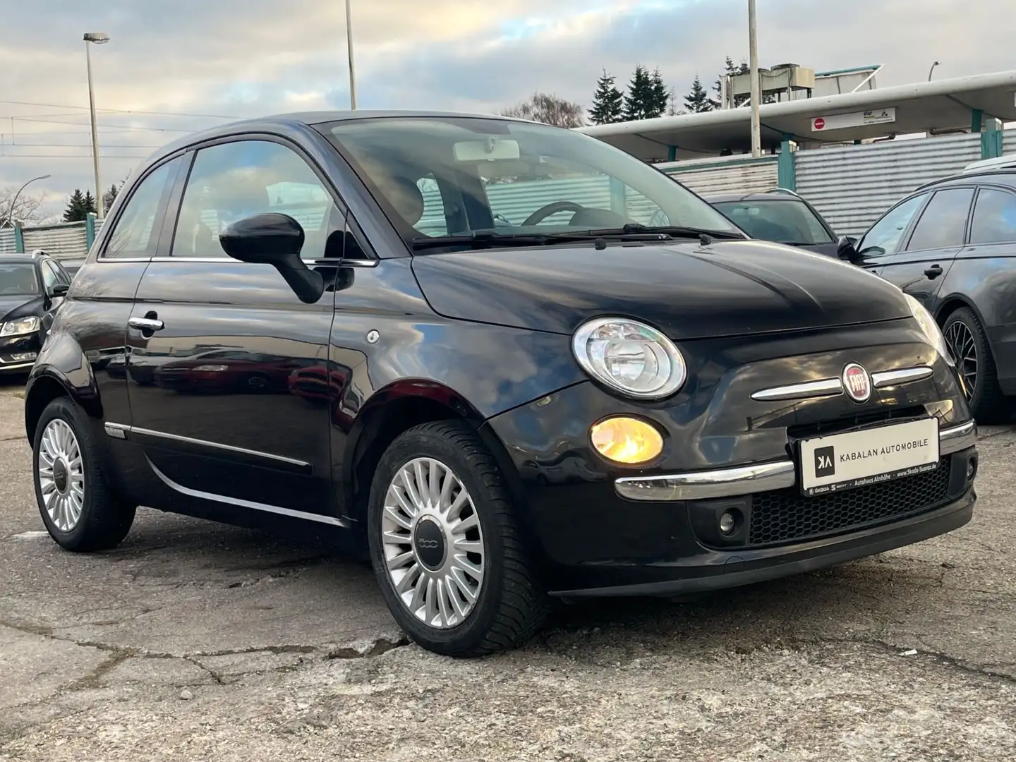 Fiat 500 1.2 Lounge°Pano°Klima° Schwarz - 1