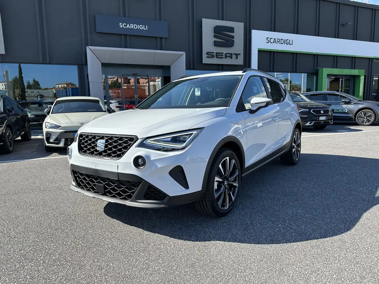 SEAT Arona 1.0 EcoTSI Black Edition PRONTA CONSEGNA Bianco - 1