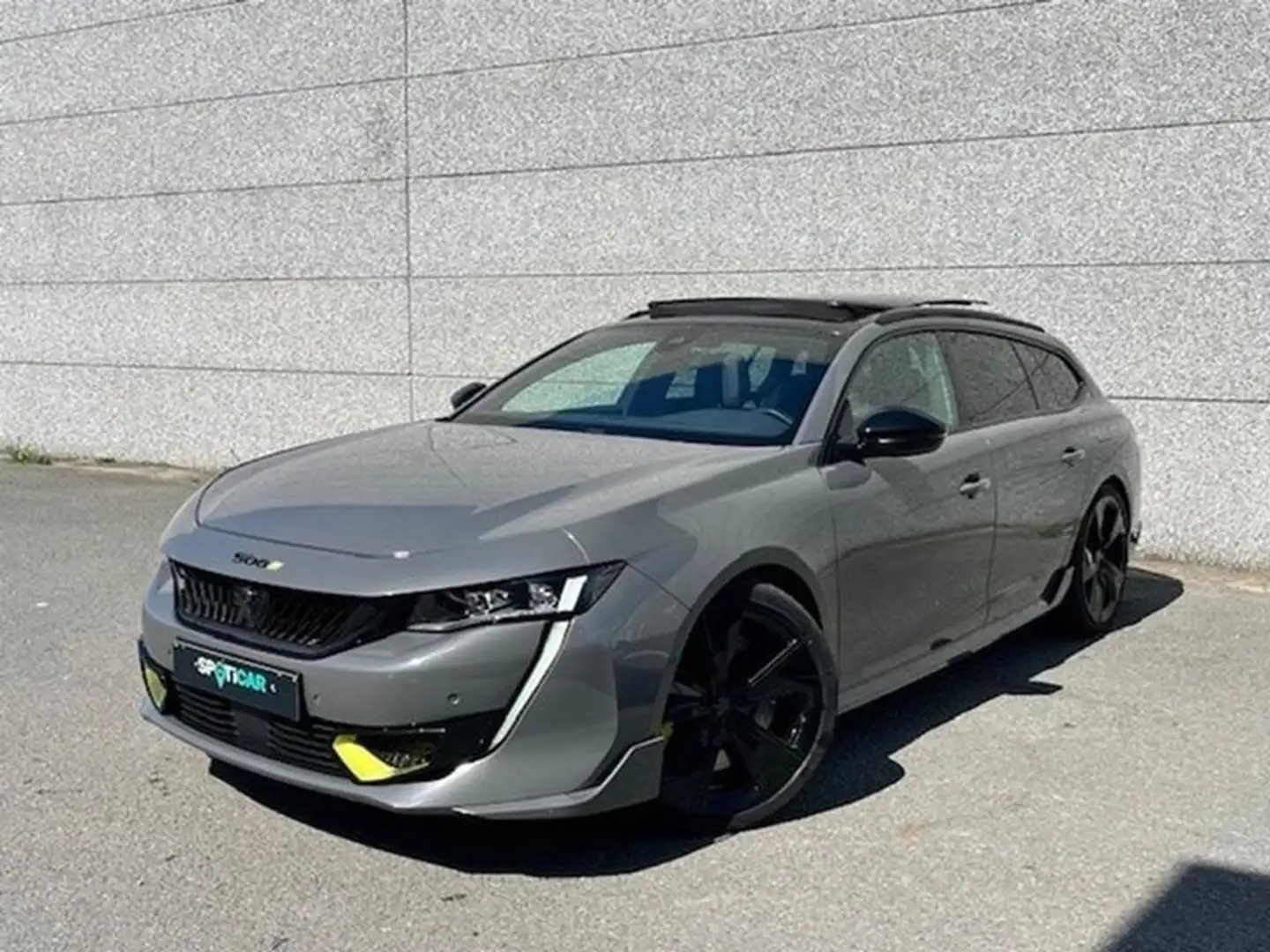 Peugeot 508 *PSE*GPS*CAMERA*OPEN DAK* Hybride -360 pk Gris - 1