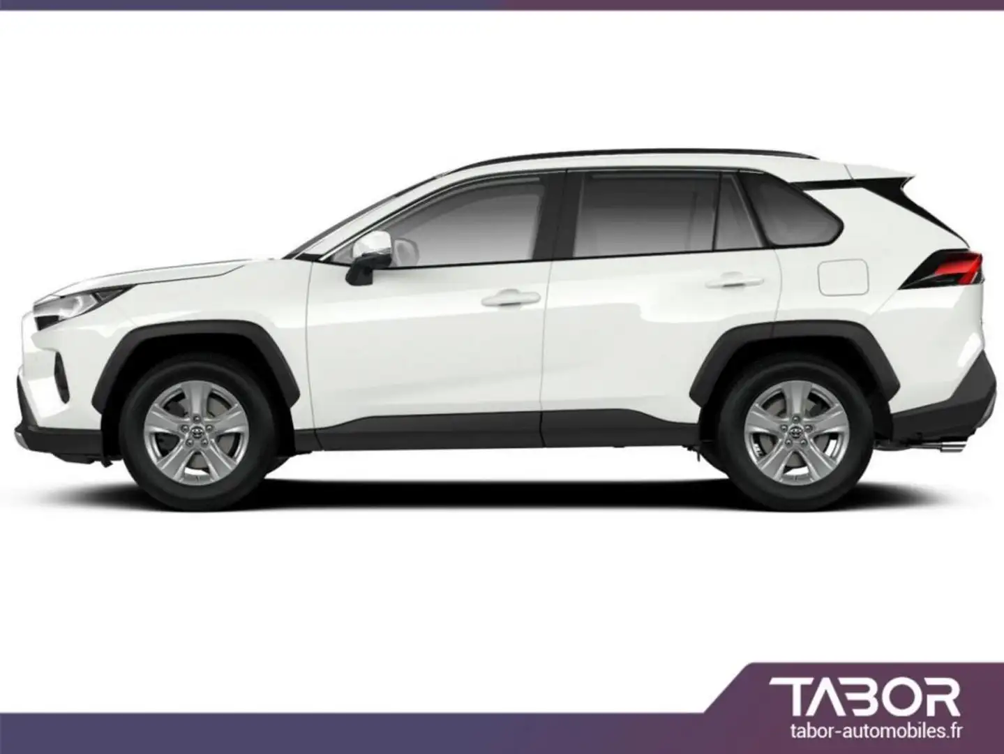 Toyota RAV 4 2.5 Hybrid 218 CVT 4DW LED GPS Cam Blanc - 2