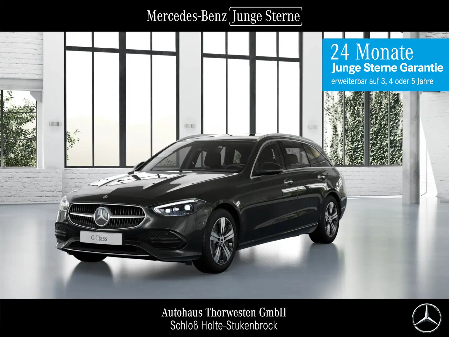 Mercedes-Benz C 300 C 300 de 4MATIC T AVANTGARDE PREMIUM DIGITAL AHK Grau - 1