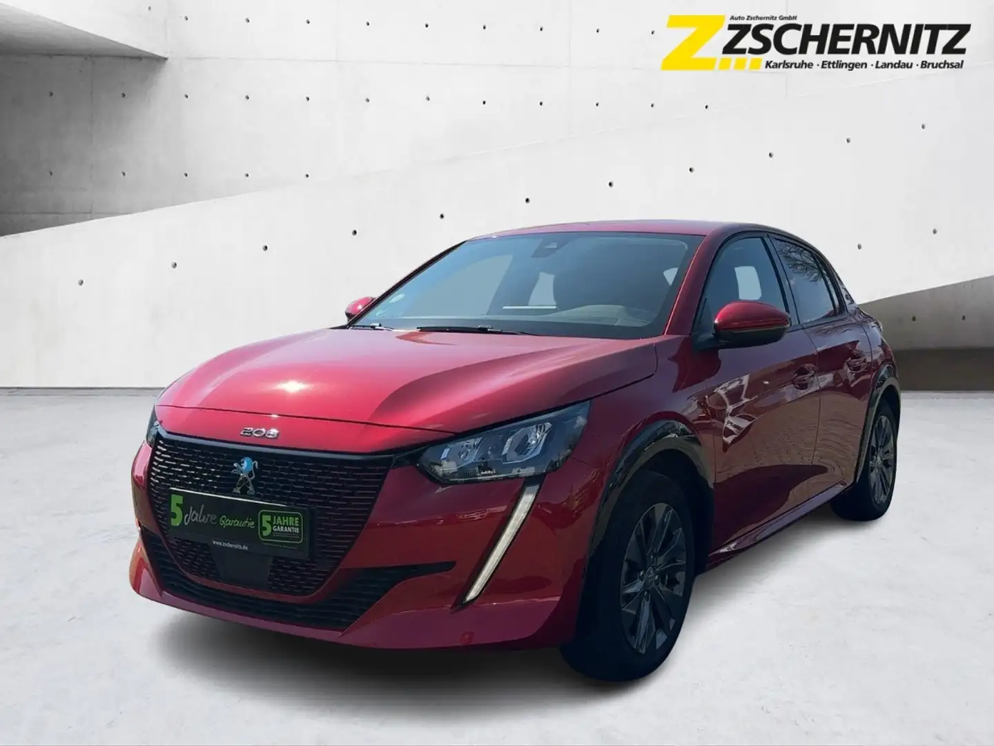 Peugeot 208 e- Elektromotor 136 (e-) e- AllurePack KAMERA Rood - 1