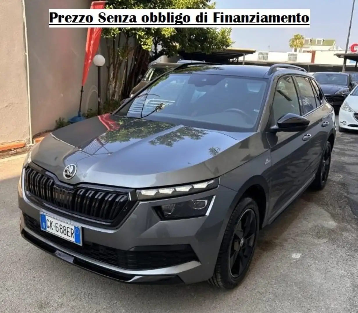 Skoda Kamiq 1.0 TSI 110 CV DSG Monte Carlo Grigio - 1