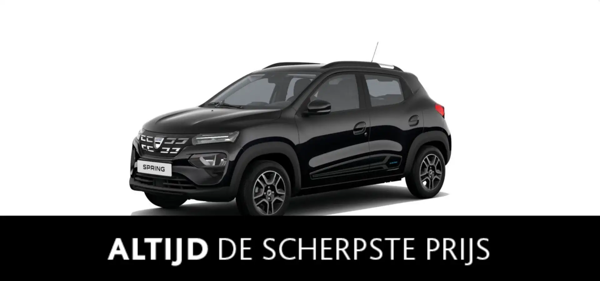 Dacia Spring Comfort 27 kWh | NIEUW ✔ | Direct uit voorraad | € Noir - 1