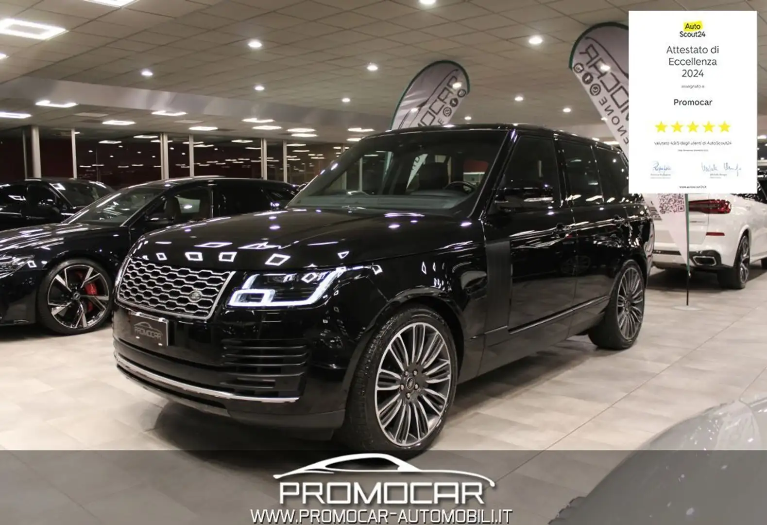 Land Rover Range Rover 3.0D l6 VOGUE MHEV *UNIPROP*FULL*TETTO* Nero - 1