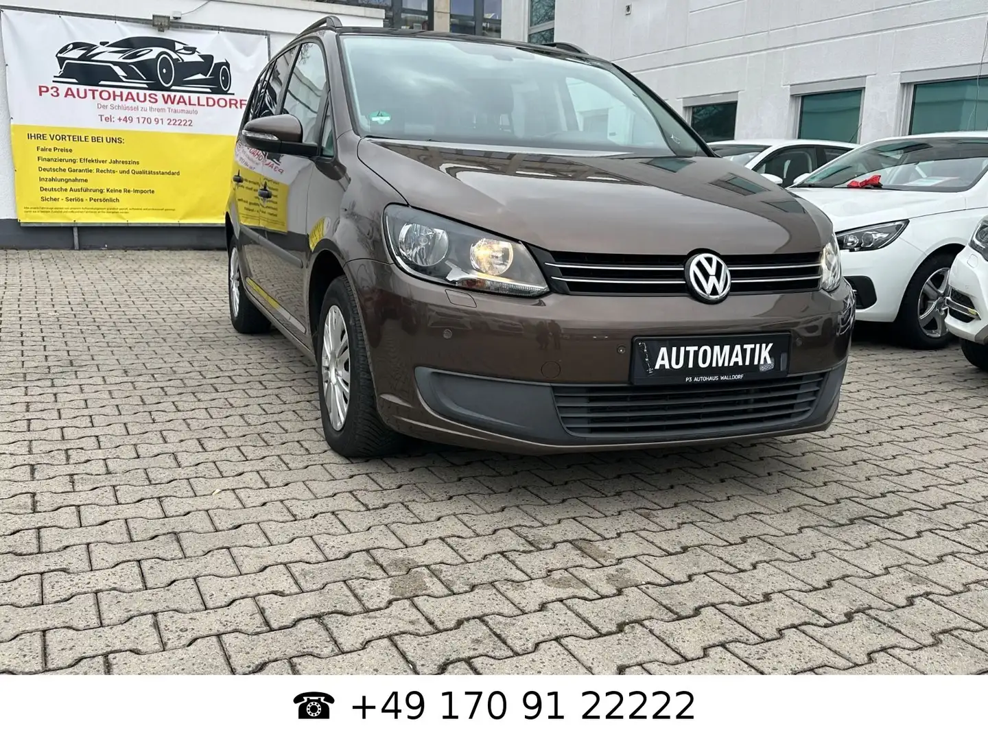 Volkswagen Touran Trendline Automatik*Navi*Garantie*Scheck Braun - 1
