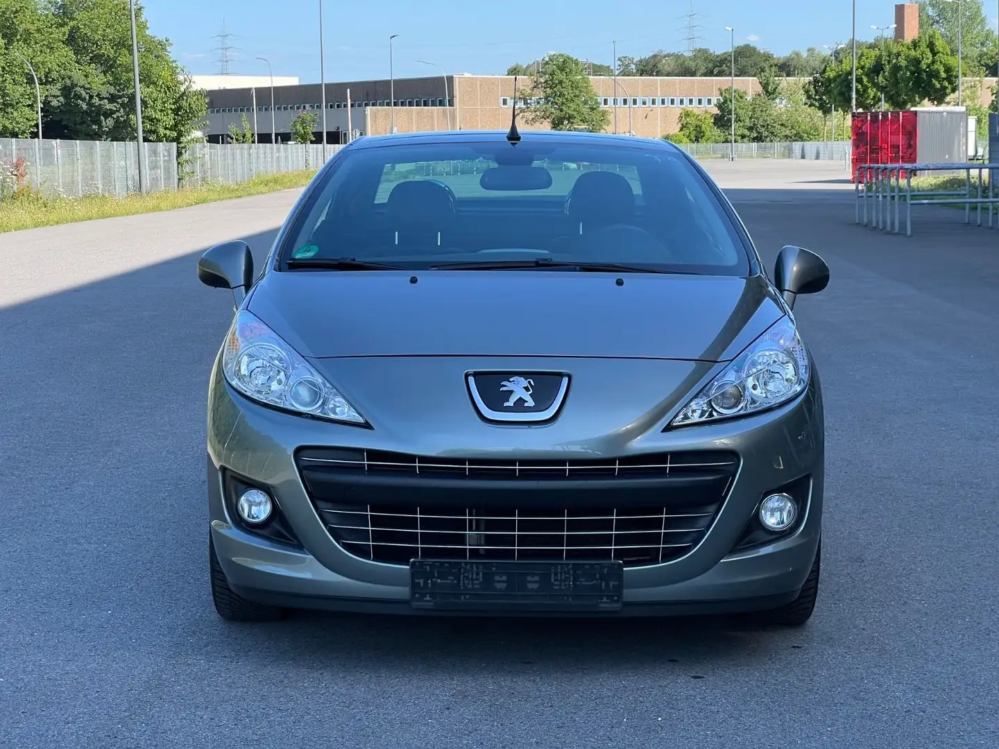 Peugeot 207 CC Cabrio-Coupe Roland Garros*TÜV10/26*KLIMA Plateado - 2