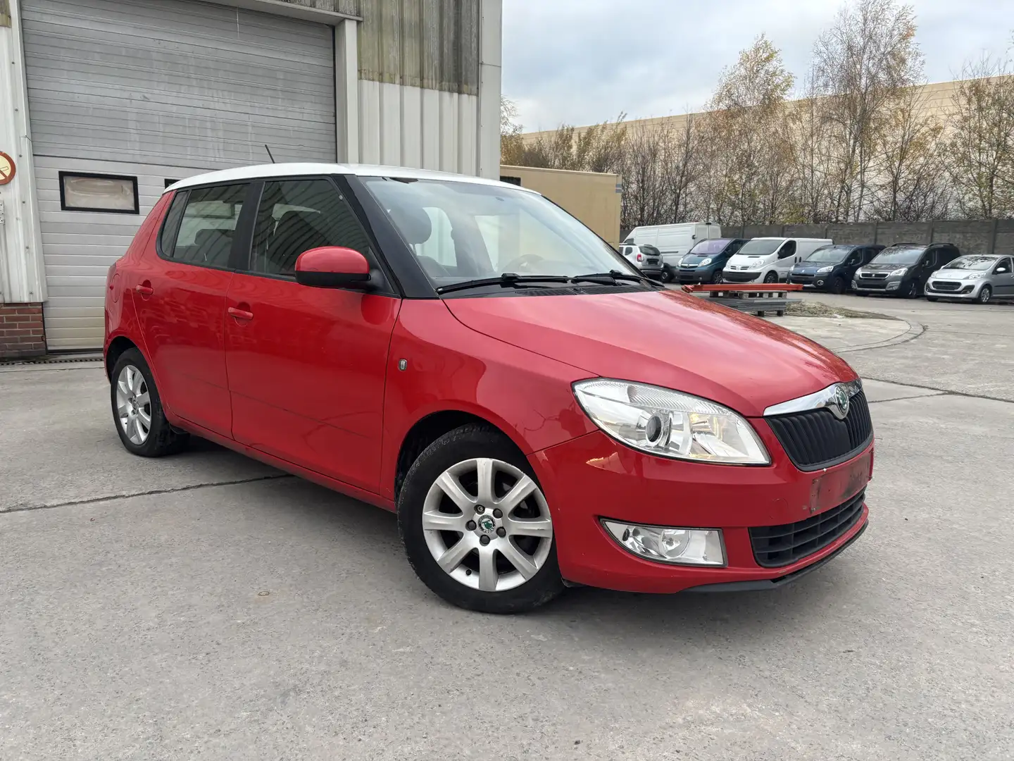 Skoda Fabia 1.2 CR TDi Ambition DPF Rouge - 2