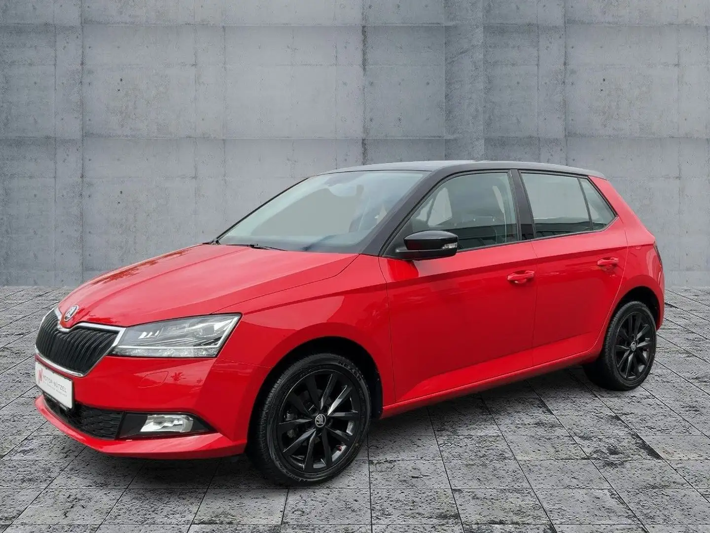 Skoda Fabia 1.0TSI STYLE APP+SHZ+GRA+MFA+NSW+BT+LM 16" Rot - 2