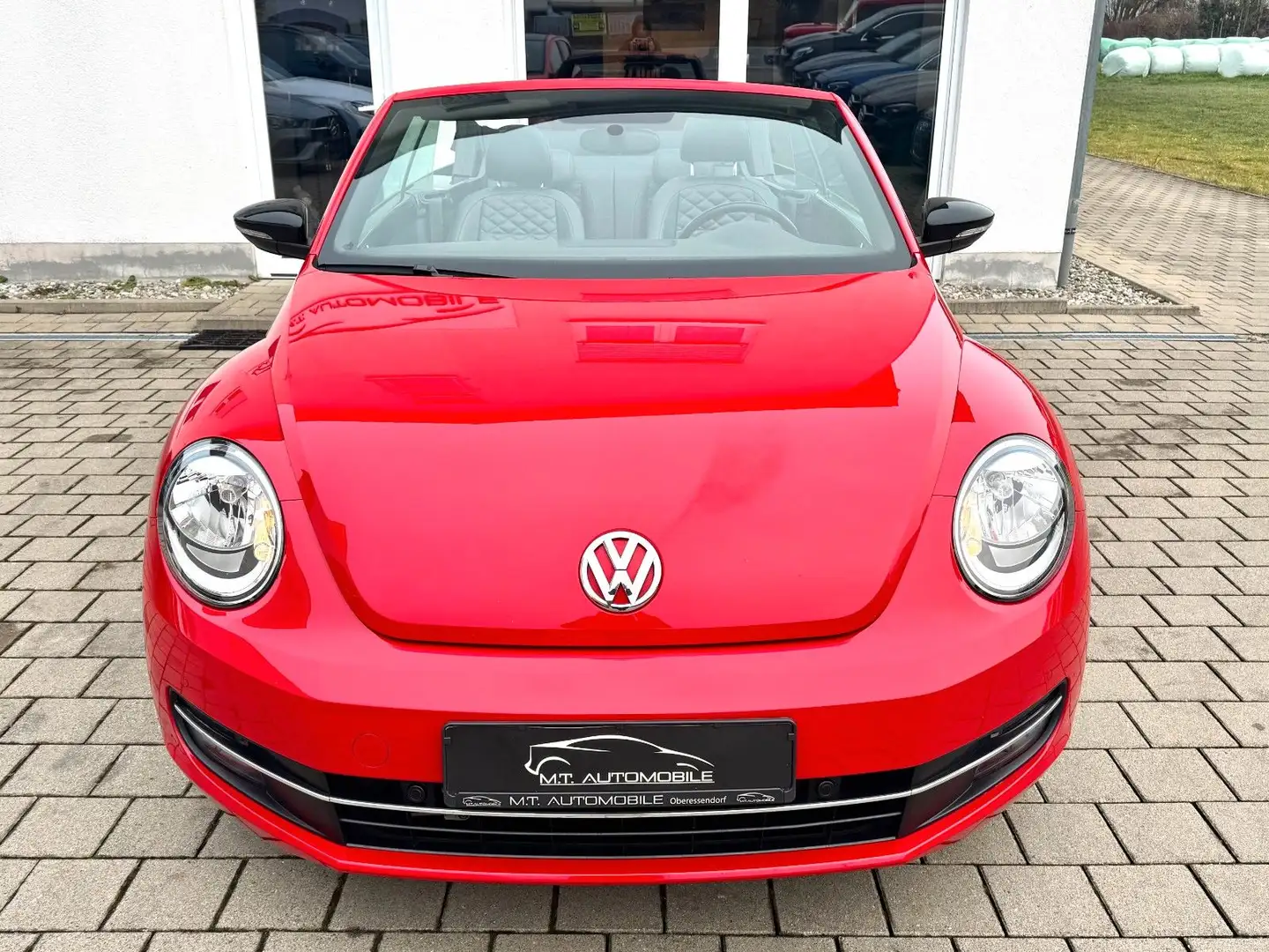 Volkswagen Beetle Cabrio Exclusive Sport*TEMP*NAVI*PDC*SHZ* Rot - 2