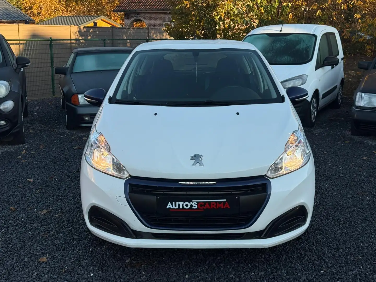 Peugeot 208 Benzine Airco 5 Deurs Euro 6 Weinig Kilometers * Blanc - 2