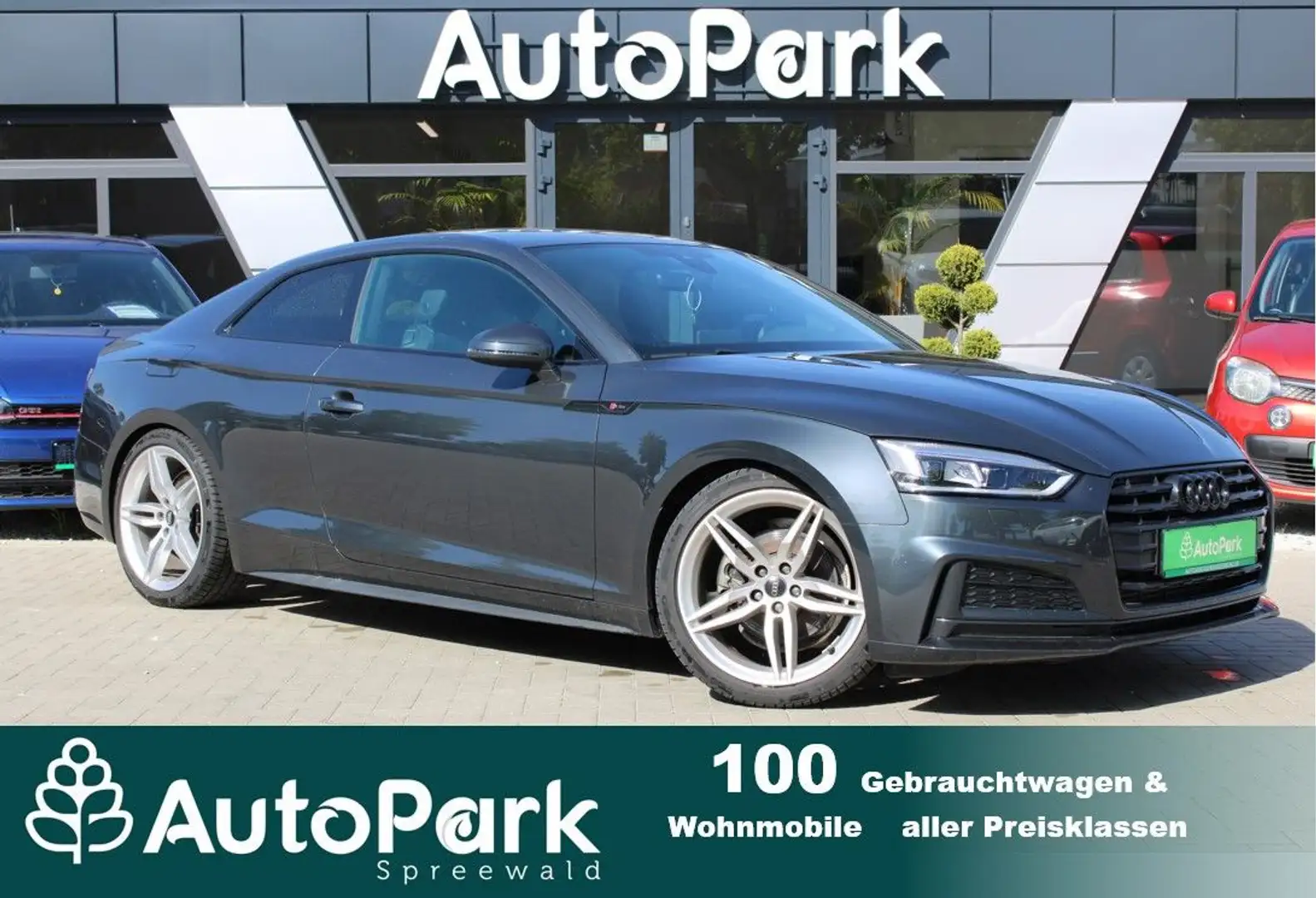 Audi A5 2.0 TFSI sport*3xS-LINE/LED-SCHEINWERFER/TOP* Noir - 1