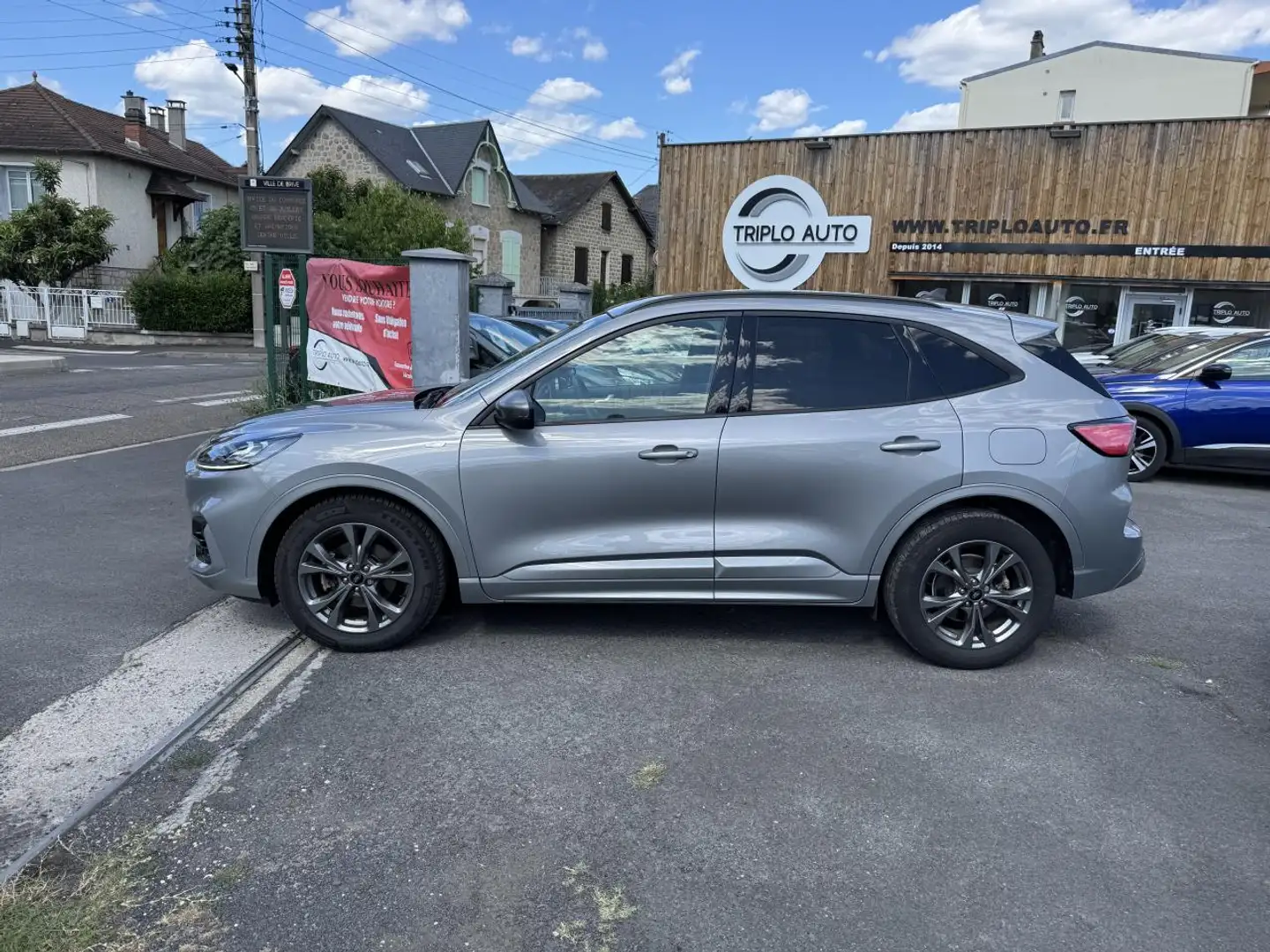 Ford Kuga 2.0 EcoBlue mHEV - 150 4x2 ST-Line X Gps + Radar A Gris - 2