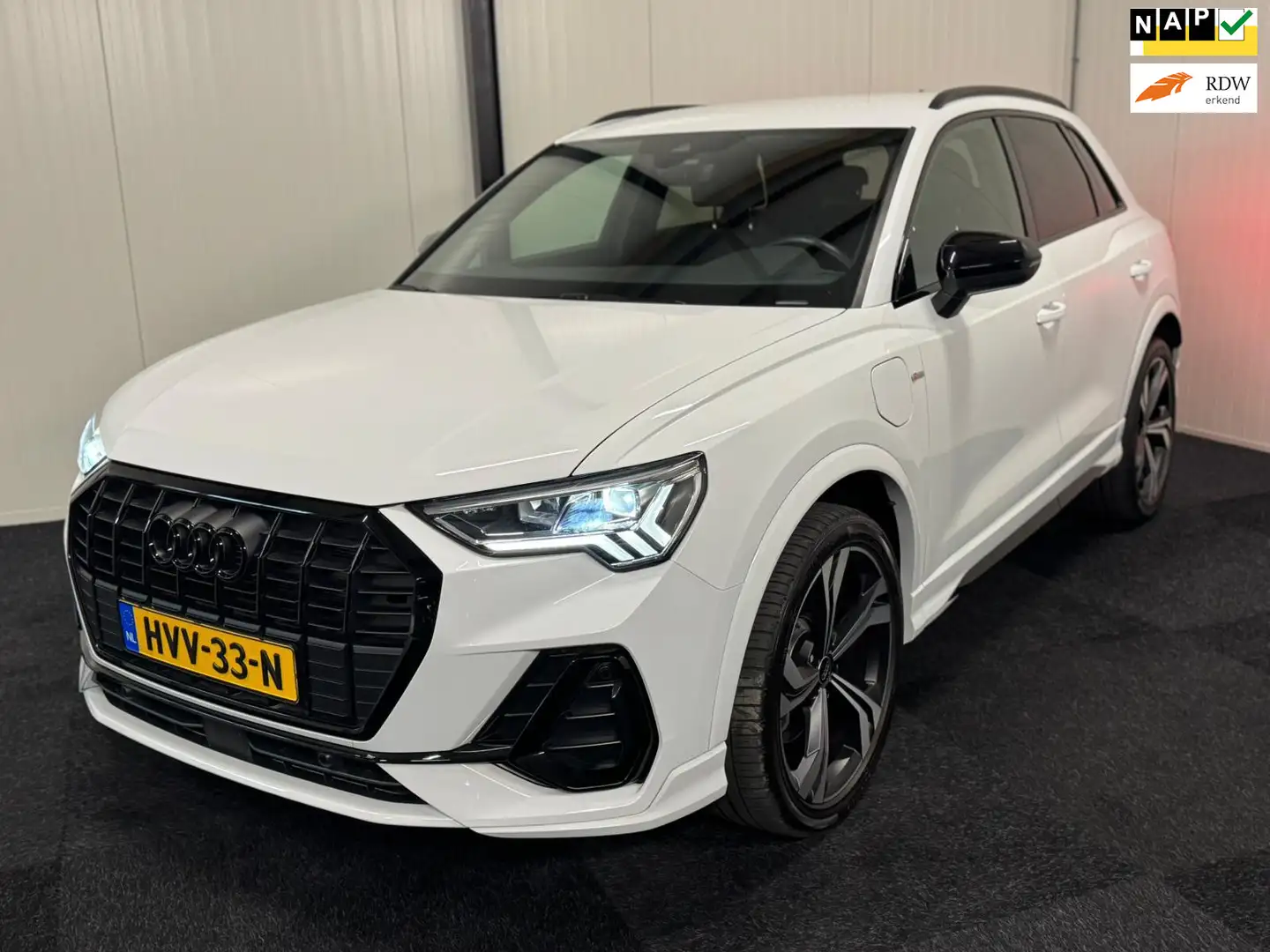Audi Q3 45 TFSI e 3x S-line 2022 266PK MATRIX/KEYLESS/20"/ Blanc - 1