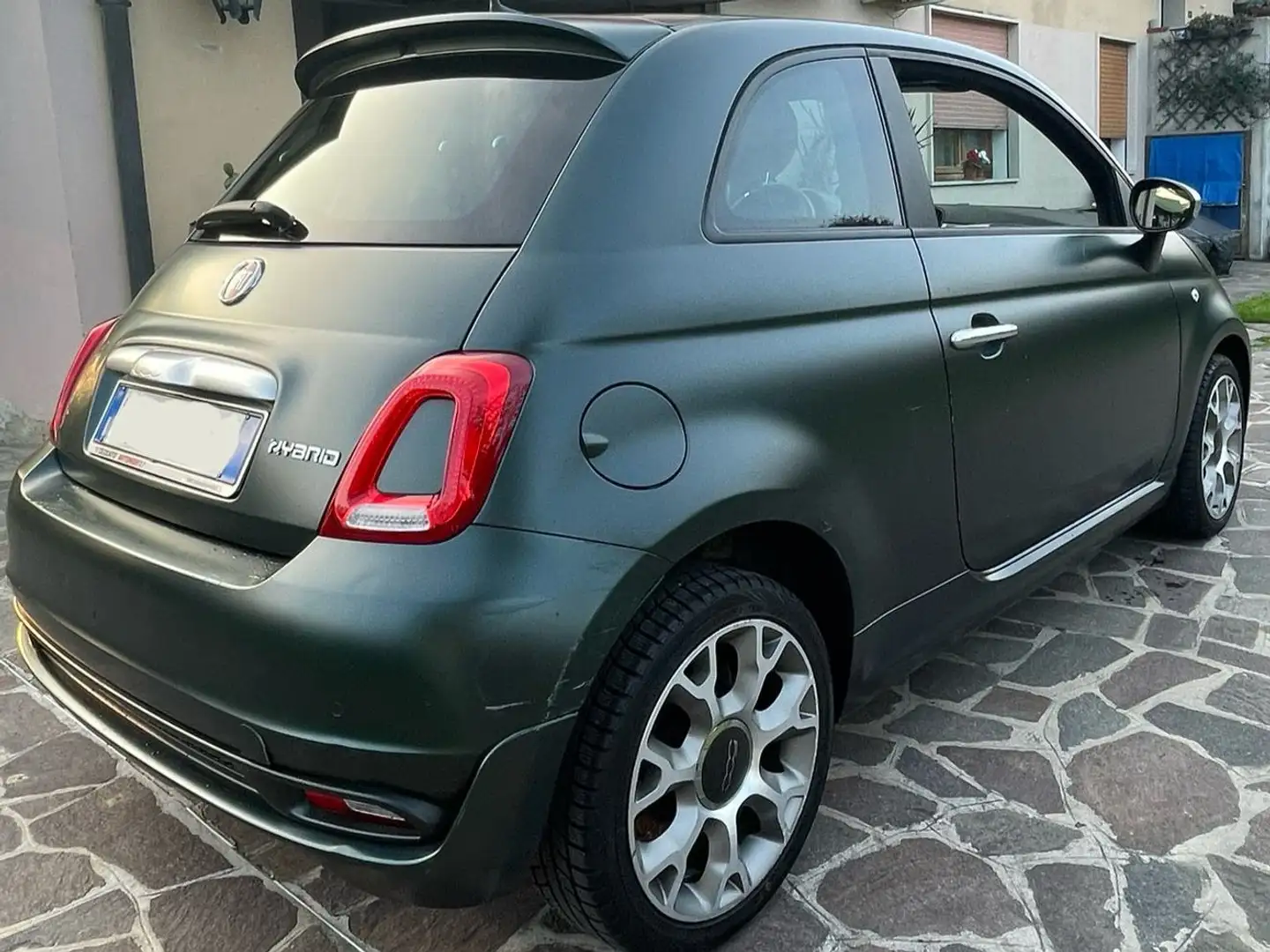 Fiat 500 500 III 2015 1.0 hybrid Rockstar 70cv Verde - 2