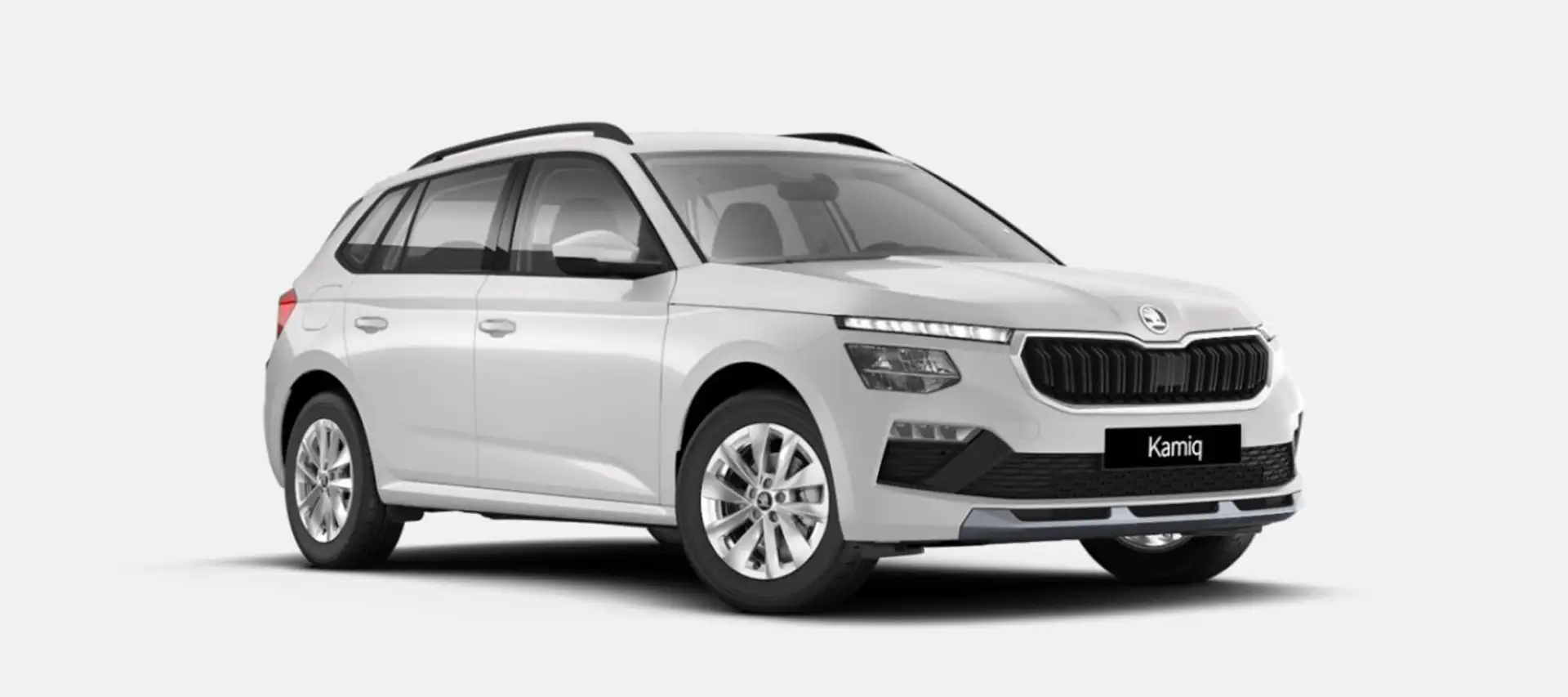 Skoda Kamiq Selection 1.0l TSI DSG Klima Einparkhilfe Weiß - 1