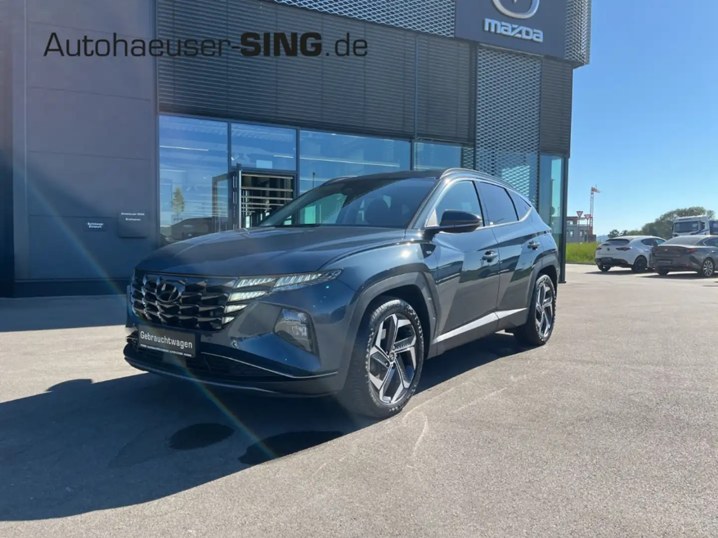 Hyundai TUCSON Prime Allrad Keyless LED ACC NAV AC/AA Blau - 1