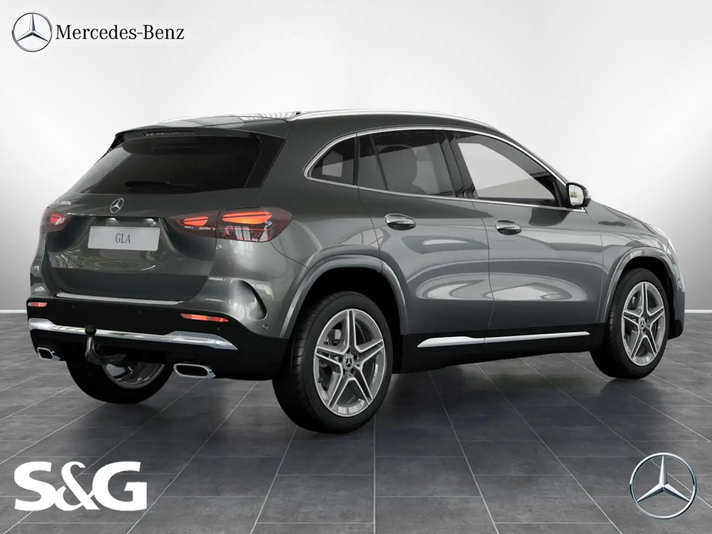 Mercedes-Benz GLA 200 d AMG MBUX+AHK+360°+Distro+M-LED+Totwink Šedá - 2