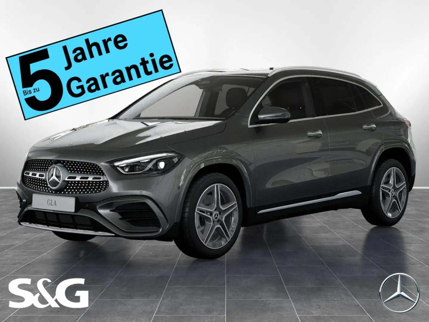Mercedes-Benz GLA 200 d AMG MBUX+AHK+360°+Distro+M-LED+Totwink Grau - 1