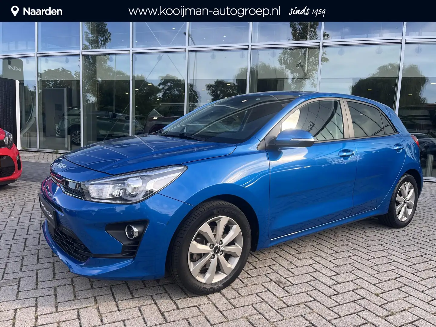 Kia Rio 1.0 T-GDi MHEV DynamicPlusLine Zeer nette NL-auto Bleu - 1