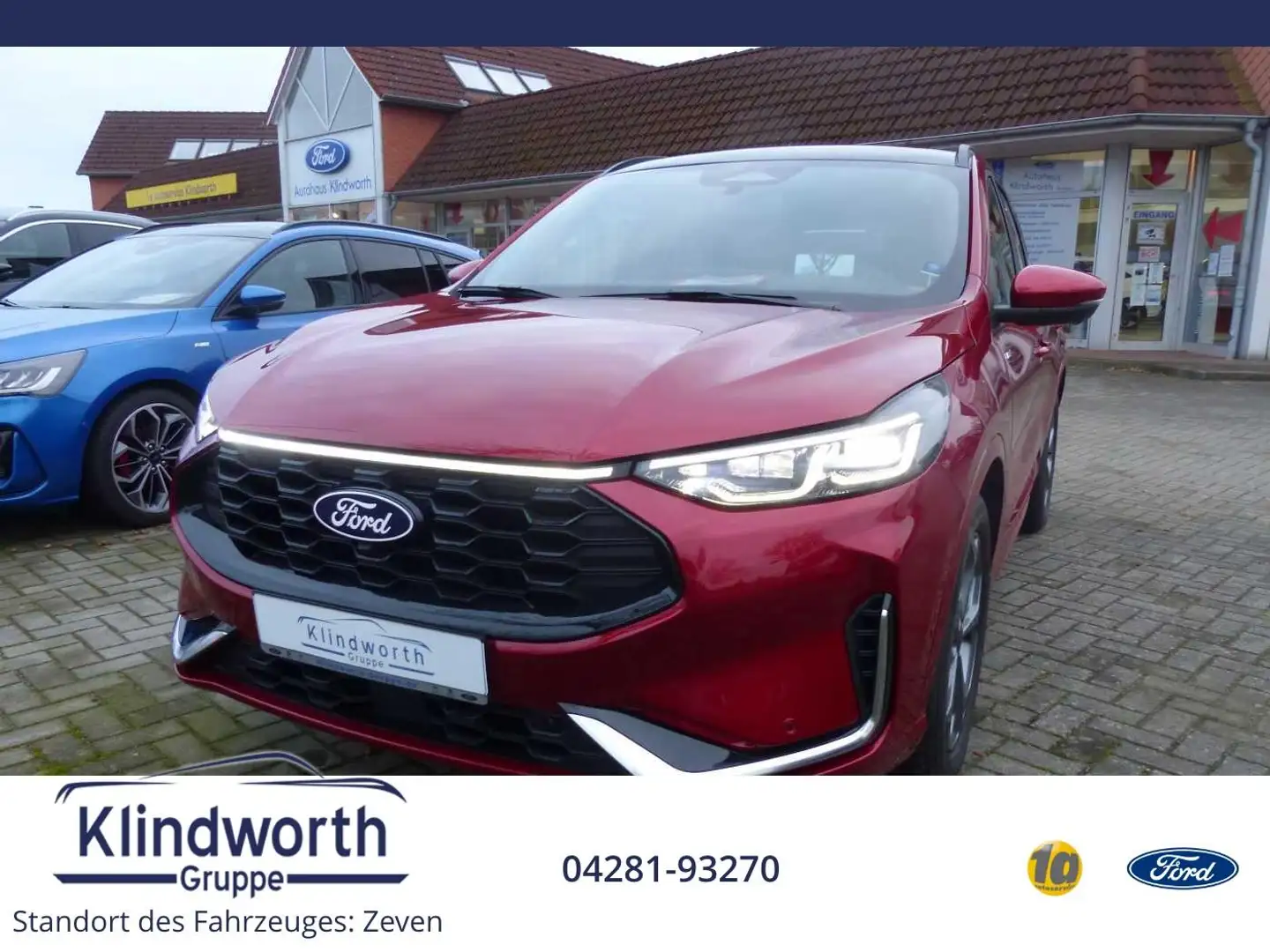 Ford Kuga 1.5 EcoBoost ST-LINE X LED-Matrix,AHK,Pano Rouge - 1