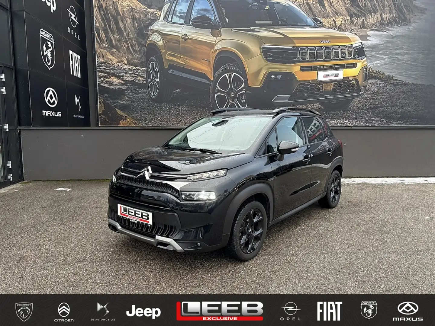 Citroen C3 Aircross PureTech110 S&S 6-Gang-Manuell Shine Pack Schwarz - 1