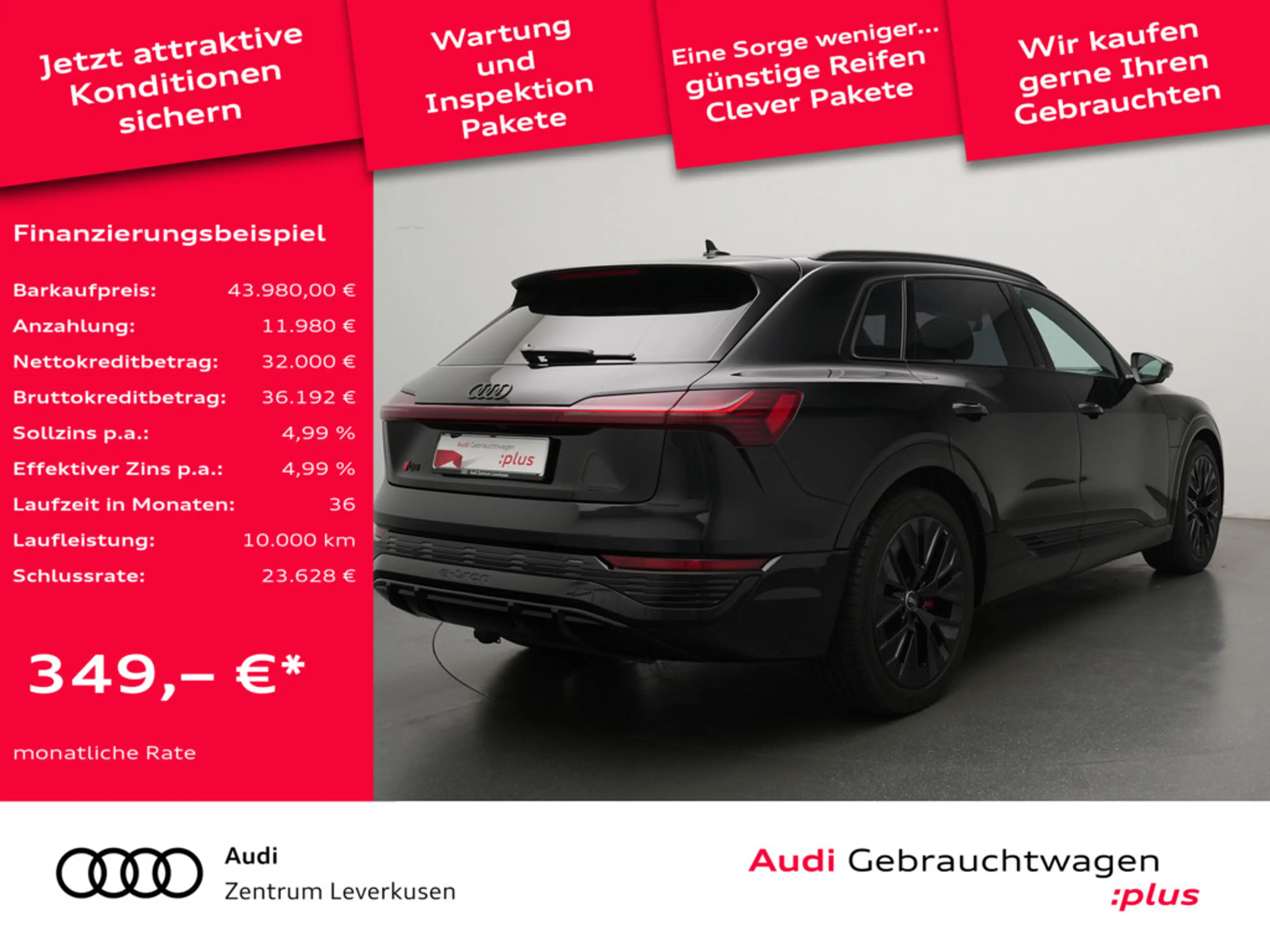 Audi Q8 e-tron quattro S line PANO MATRIX AHK ACC — photo 2