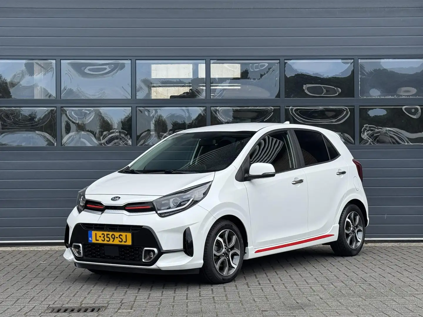 Kia Picanto 1.0 DPI GT-LINE I APPLE CARPLAY I CRUISE CONTROL I Blanco - 1