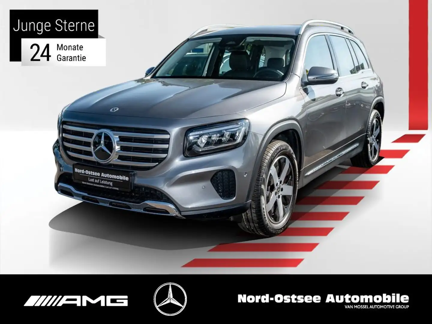Mercedes-Benz GLB 200 d 4M PROGRESSIVE ADV. LED KAMERA SPUR Gris - 1