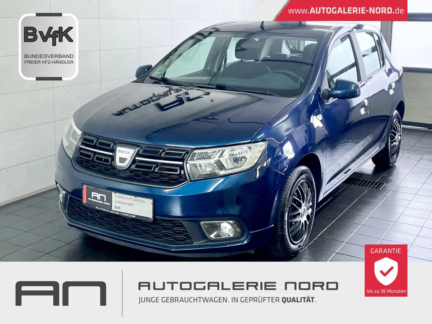 Dacia Sandero II Ambiance 1.Hand Blau - 1