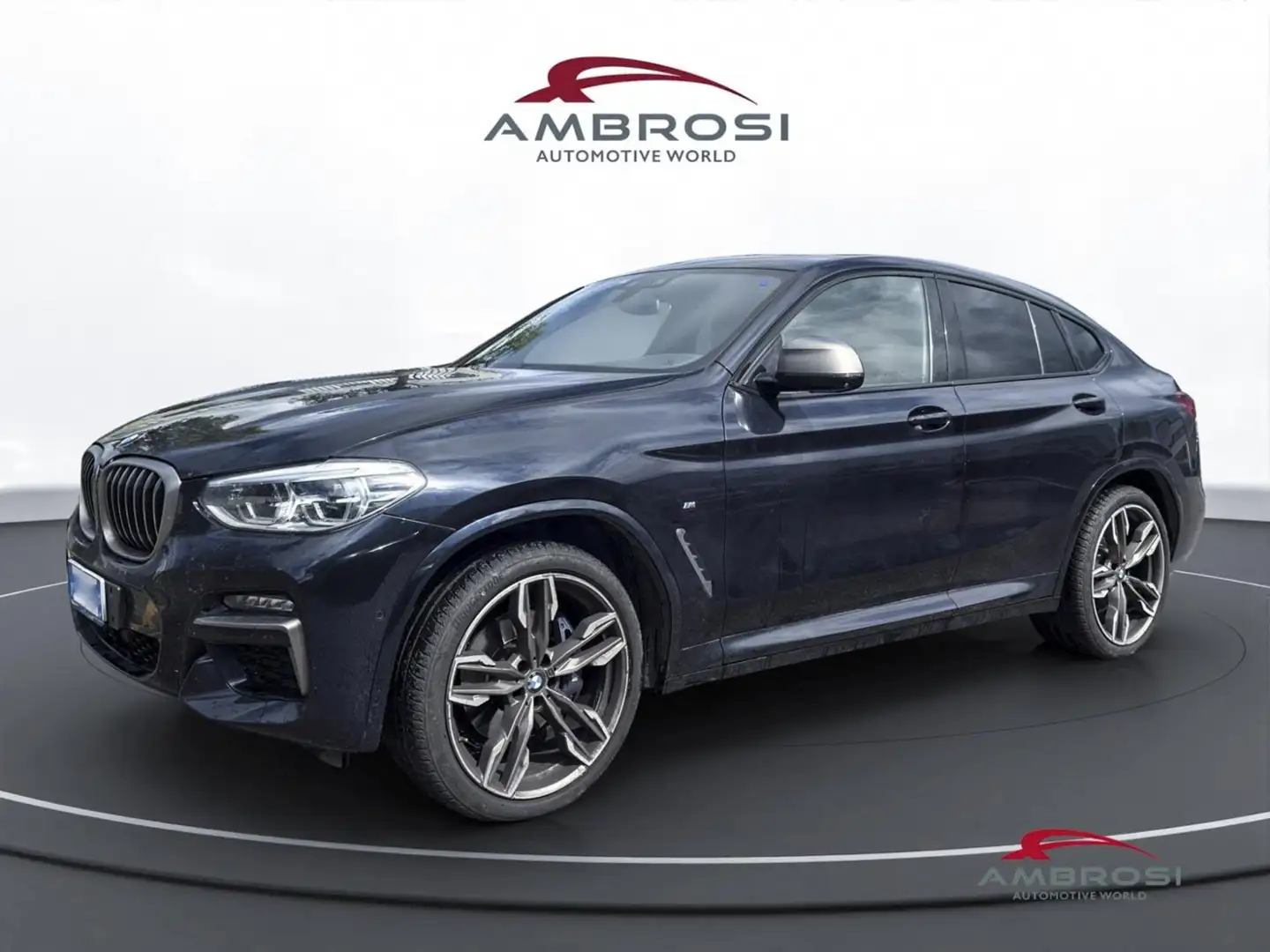 BMW X4 xdrive M40d mhev 48V auto Blau - 1