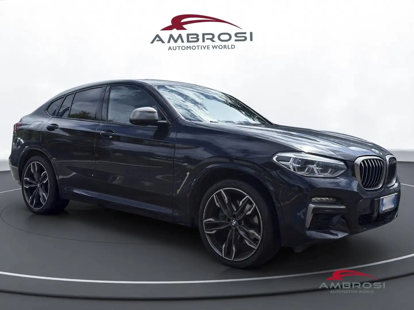 BMW X4 xdrive M40d mhev 48V auto Blau - 2
