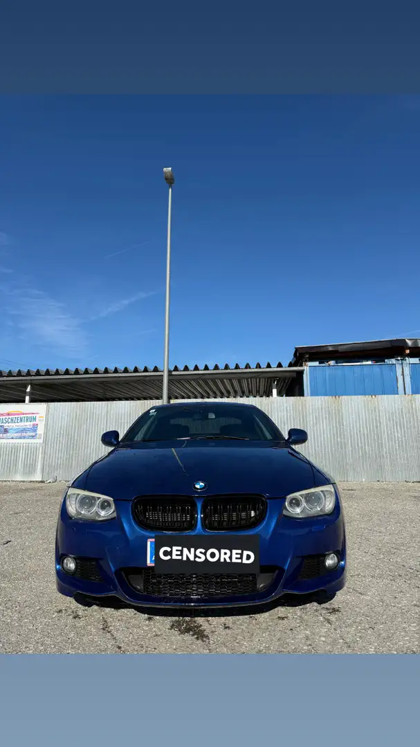 BMW 325 d E92 /// M-Packet // Le Mans Blue / Facelift Blau - 2
