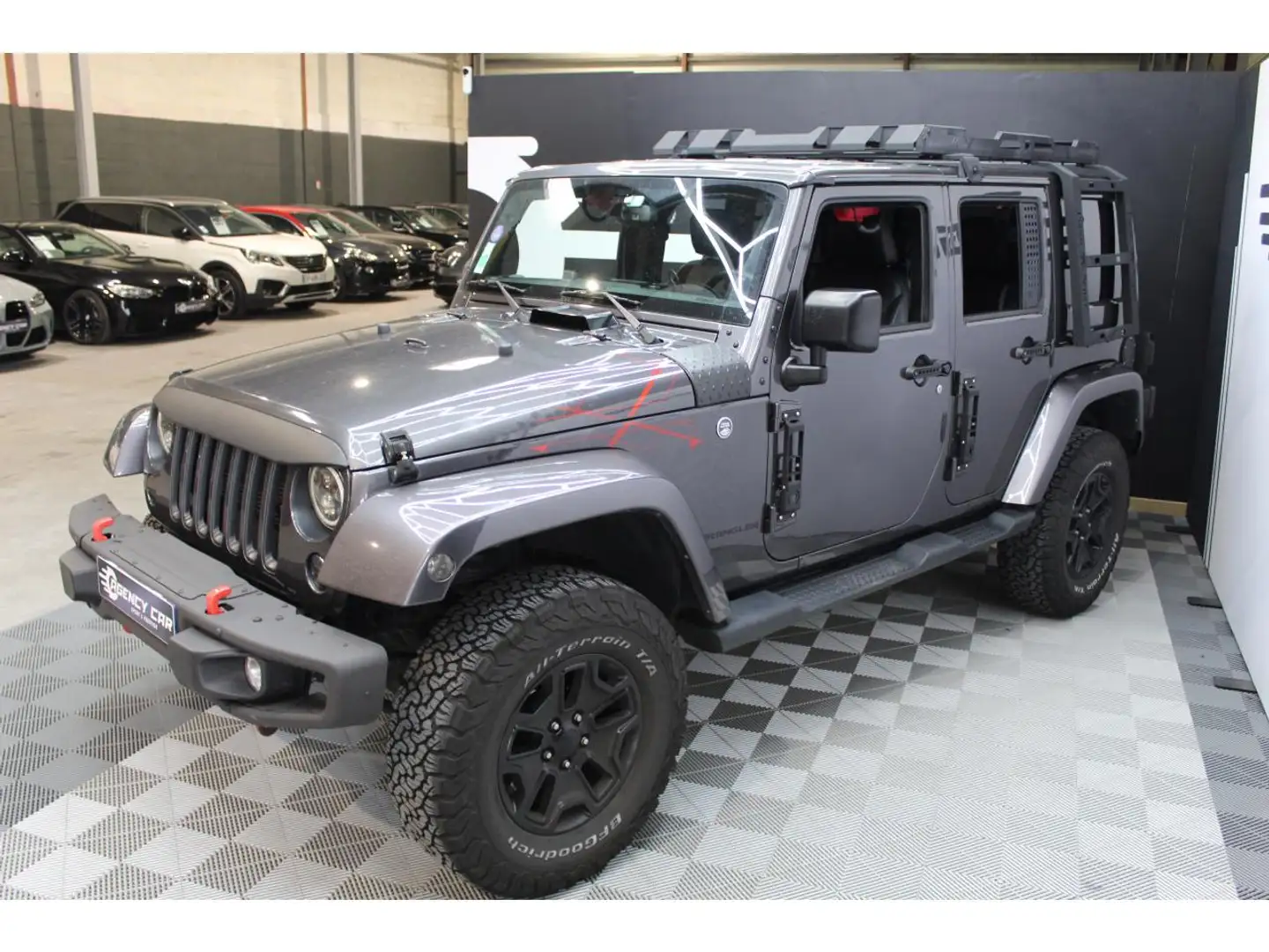 Jeep Wrangler 3.6i - BVA Unlimited BackCountry Grau - 2