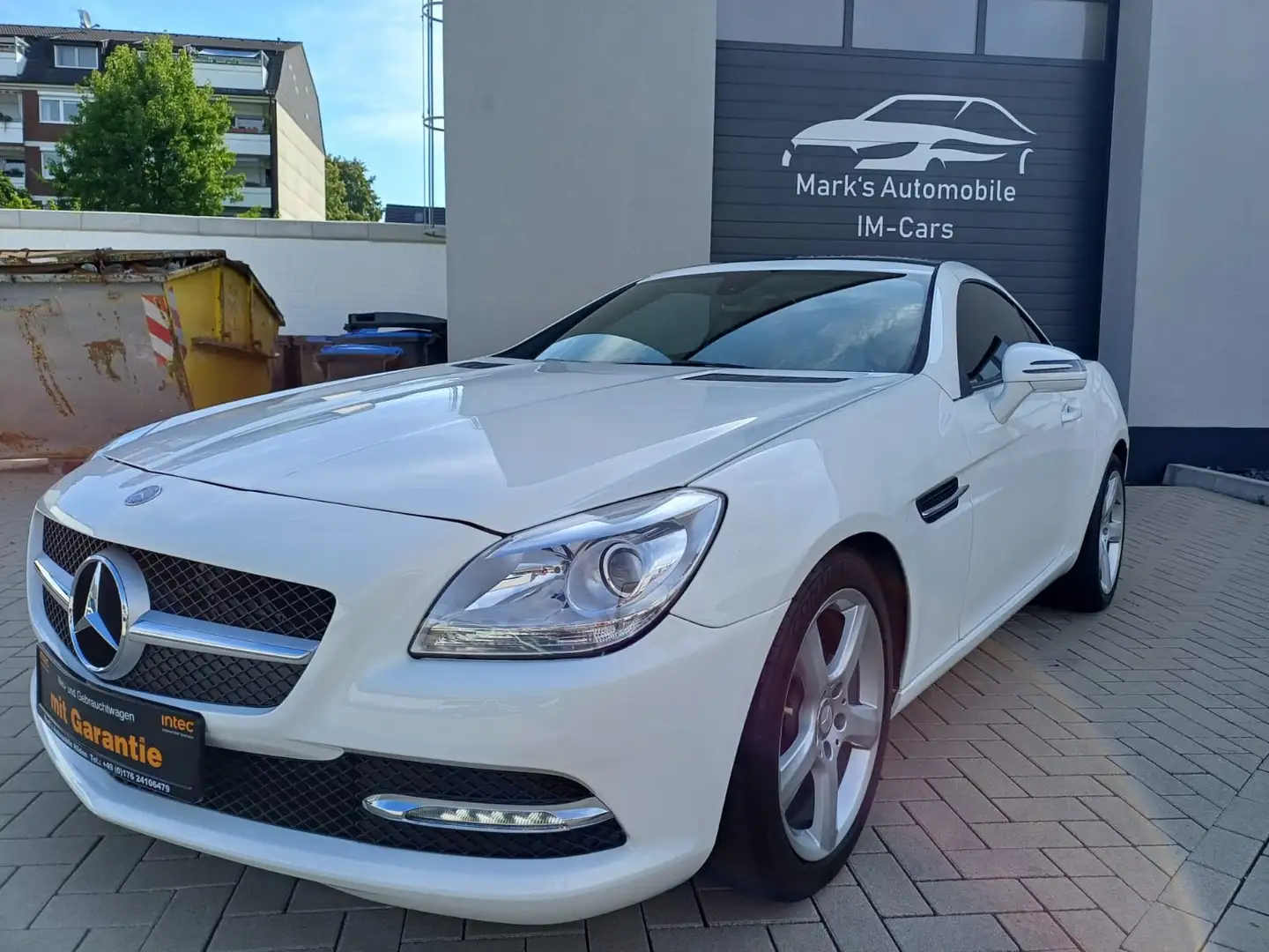 Mercedes-Benz SLK 250 Roadster BlueEff* Pano*Leder*Navi*Airscarf*SHZ Alb - 1