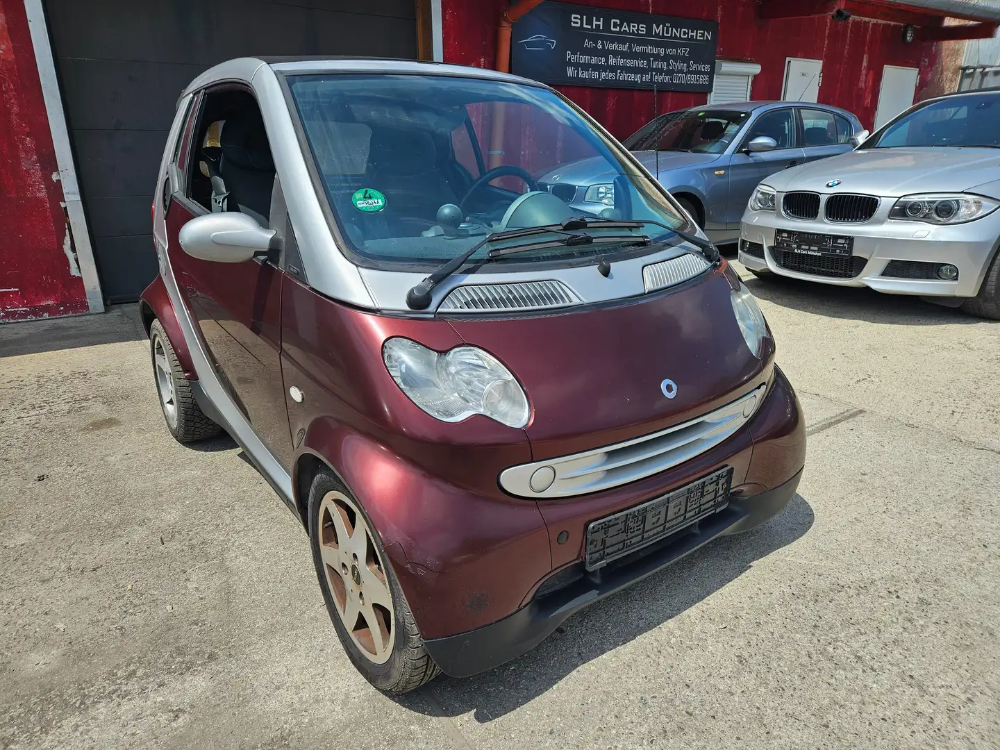 smart forTwo ForTwo Cabrio Automatik Tüv neu Klima Alufelgen Mauve - 2