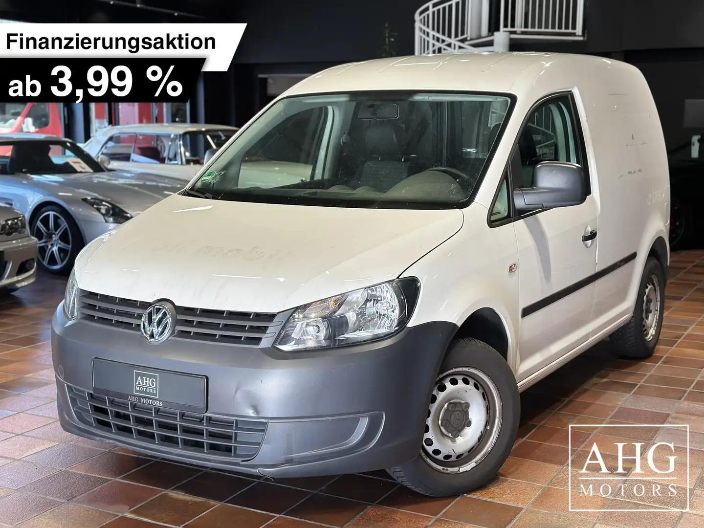 Volkswagen CADDY 1.6 TDI DSG 1.HAND GROSSE WARTUNG+ZR NEU Blanc - 1