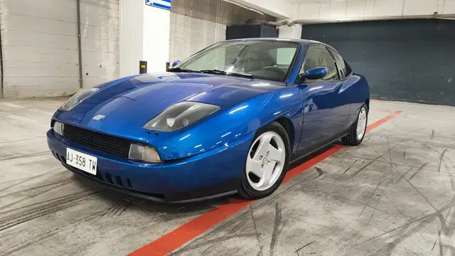 Fiat Coupe 2.0 16v Turbo (1996) - Blu Elettrico - Pelle nera