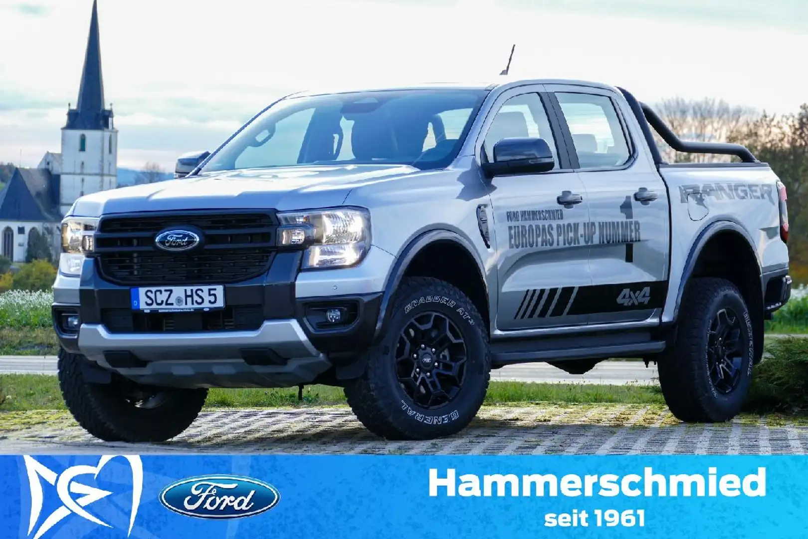 Ford Ranger Tremor e-4WD Doppelkabine Silber - 1