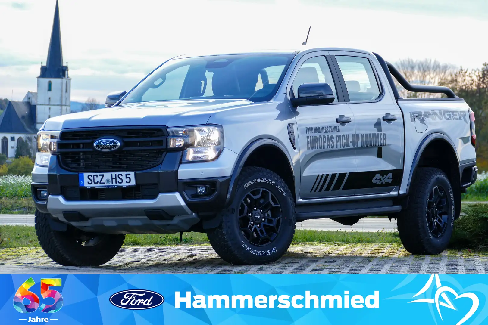 Ford Ranger Tremor e-4WD Doppelkabine Silber - 1