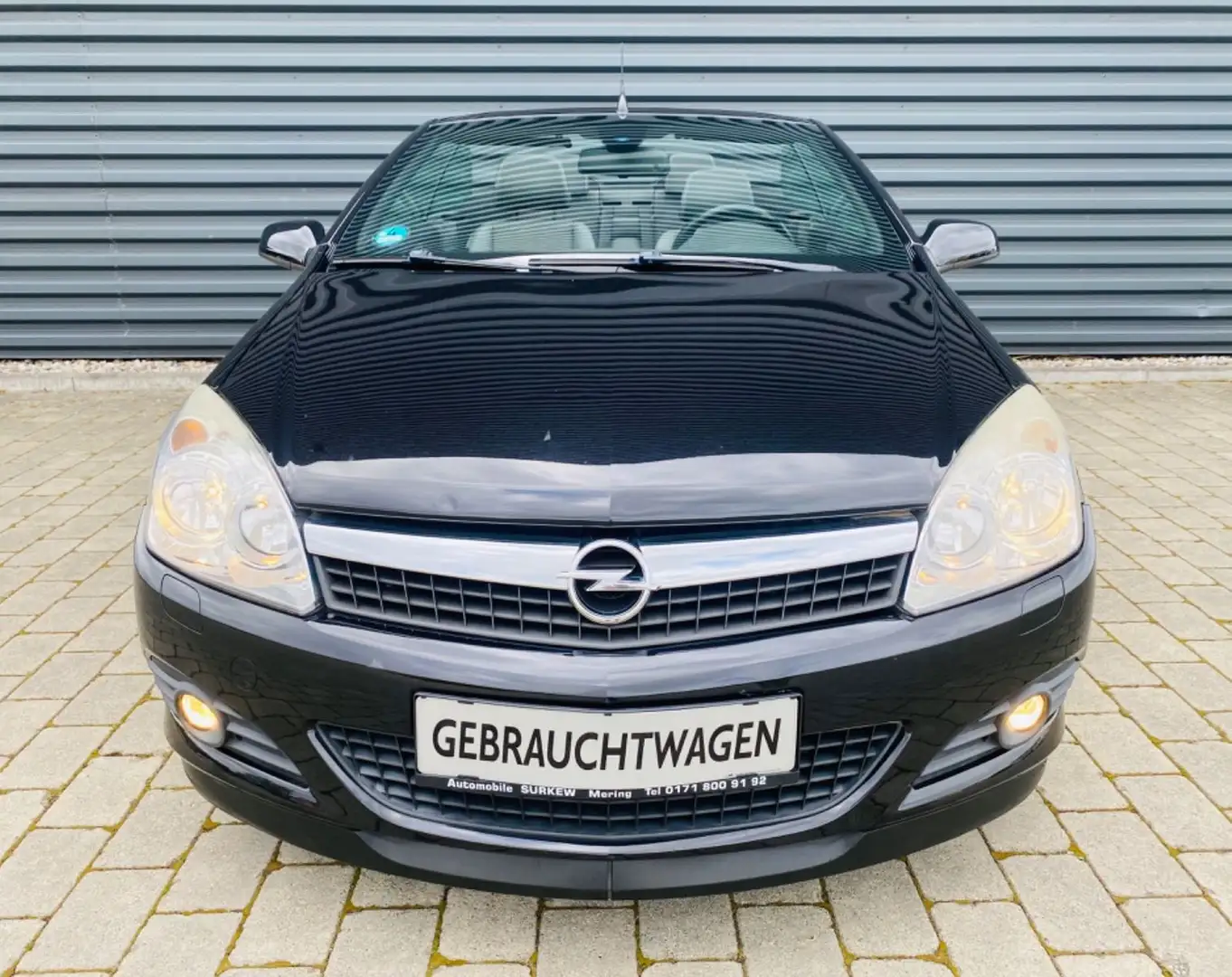 Opel Astra H Twin Top Cosmo Klima Leder Navi TÜV:neu Noir - 2