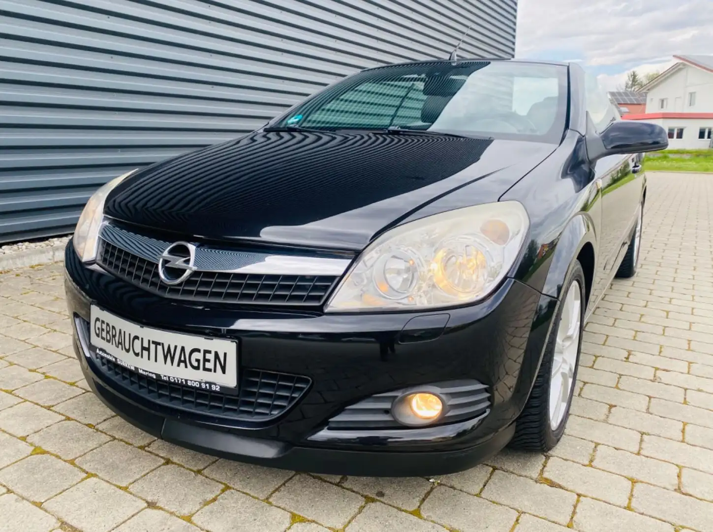 Opel Astra H Twin Top Cosmo Klima Leder Navi TÜV:neu Noir - 1
