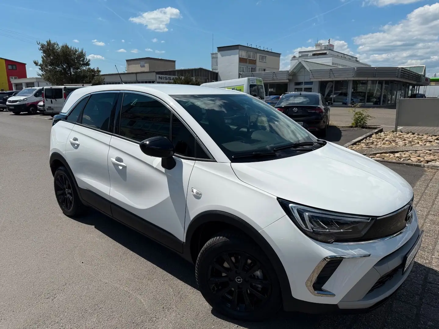 Opel Crossland X Crossland Elegance 1.2 (130PS) Navi, RFK, SHZ Blanc - 1
